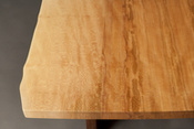 Sycamore and Walnut Dining Table